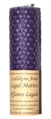 4 1/4" Legal Matters Lailokens Awen candle (image for) 4 1/4" Legal Matters Lailokens Awen candle