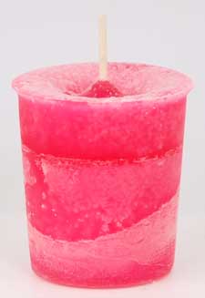 Love Herbal votive - bright pink (image for) Love Herbal votive - bright pink