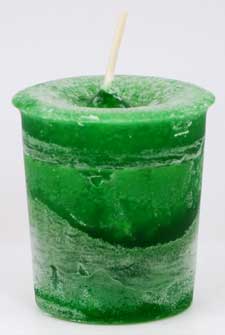 Money Herbal votive - green (image for) Money Herbal votive - green