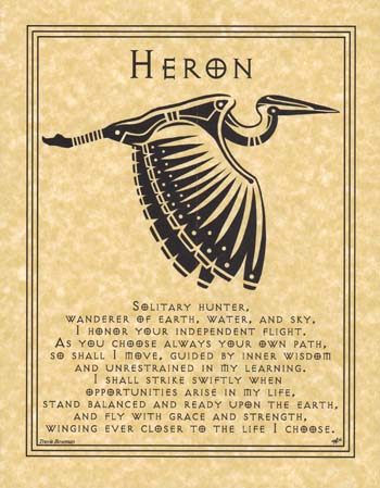 Heron Prayer (image for) Heron Prayer