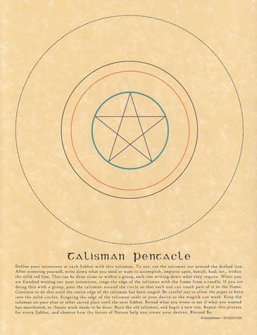 (image for) Talisman Pentacle poster