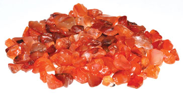 1 lb Carnelian tumbled chips 3-5mm (image for) 1 lb Carnelian tumbled chips 3-5mm