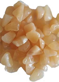 1 lb Orange Calcite tumbled stones (image for) 1 lb Orange Calcite tumbled stones