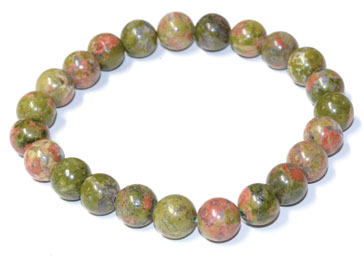 8mm Unakite bracelet (image for) 8mm Unakite bracelet