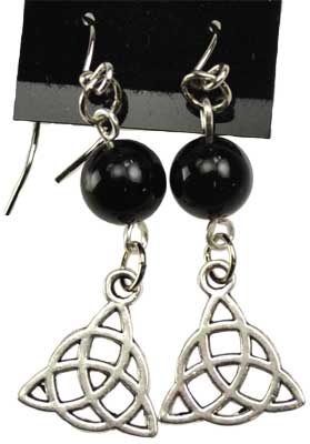 Black Onyx Triquetra (image for) Black Onyx Triquetra