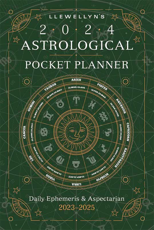 (image for) 2024 Astrological Pocket Planner by Llewellyn