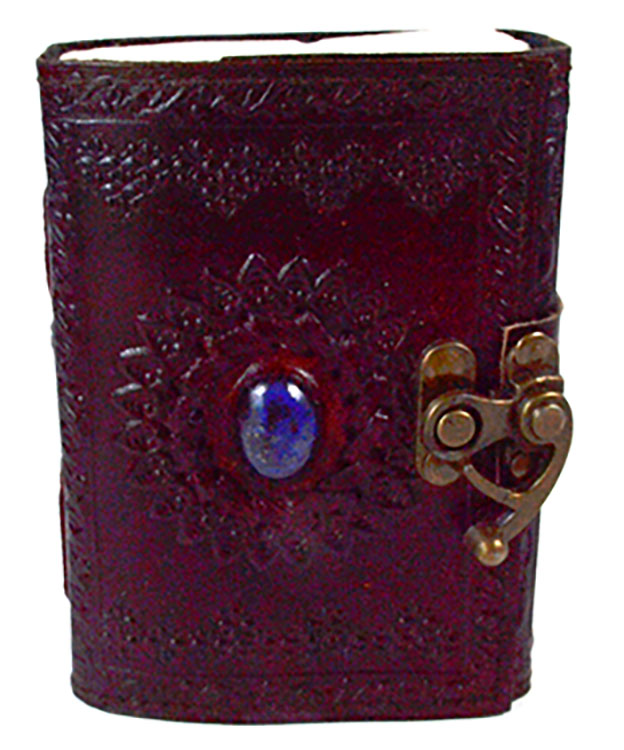 Lapis Sun leather blank journal w/ latch (image for) Lapis Sun leather blank journal w/ latch