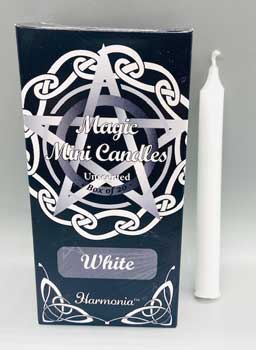 1/2" dia 5" long White chime candle 20 pack (image for) 1/2" dia 5" long White chime candle 20 pack
