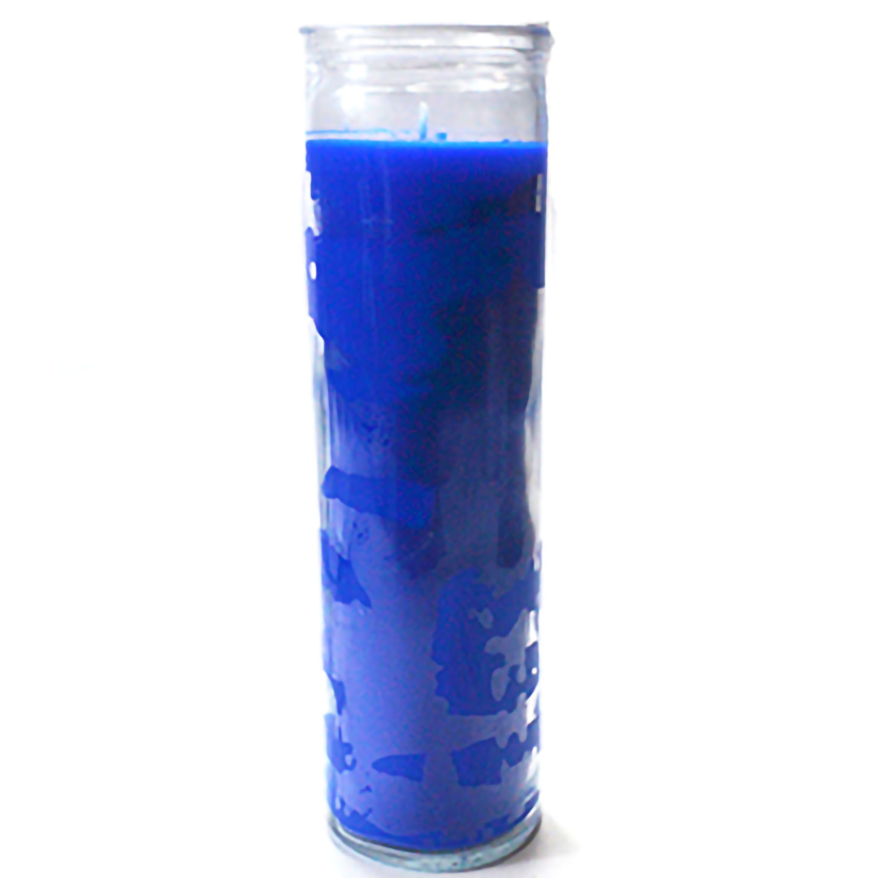 (image for) Blue 7-day jar candle