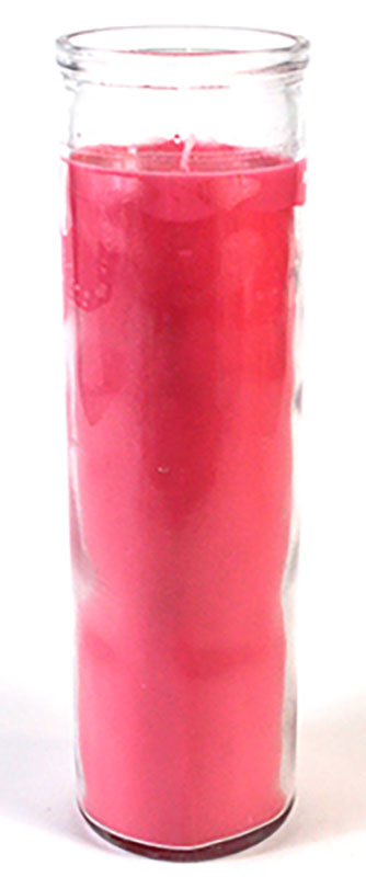 Pink 7-day jar candle (image for) Pink 7-day jar candle