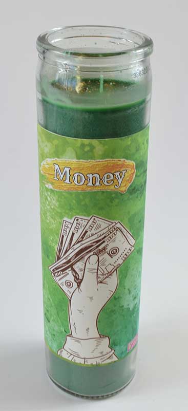 Money aromatic jar candle (image for) Money aromatic jar candle