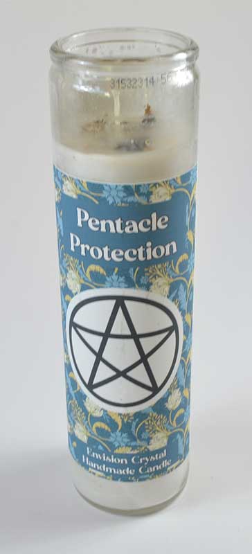Pentacle Protection aromatic jar candle (image for) Pentacle Protection aromatic jar candle