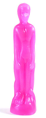 8" Pink Male candle (image for) 8" Pink Male candle