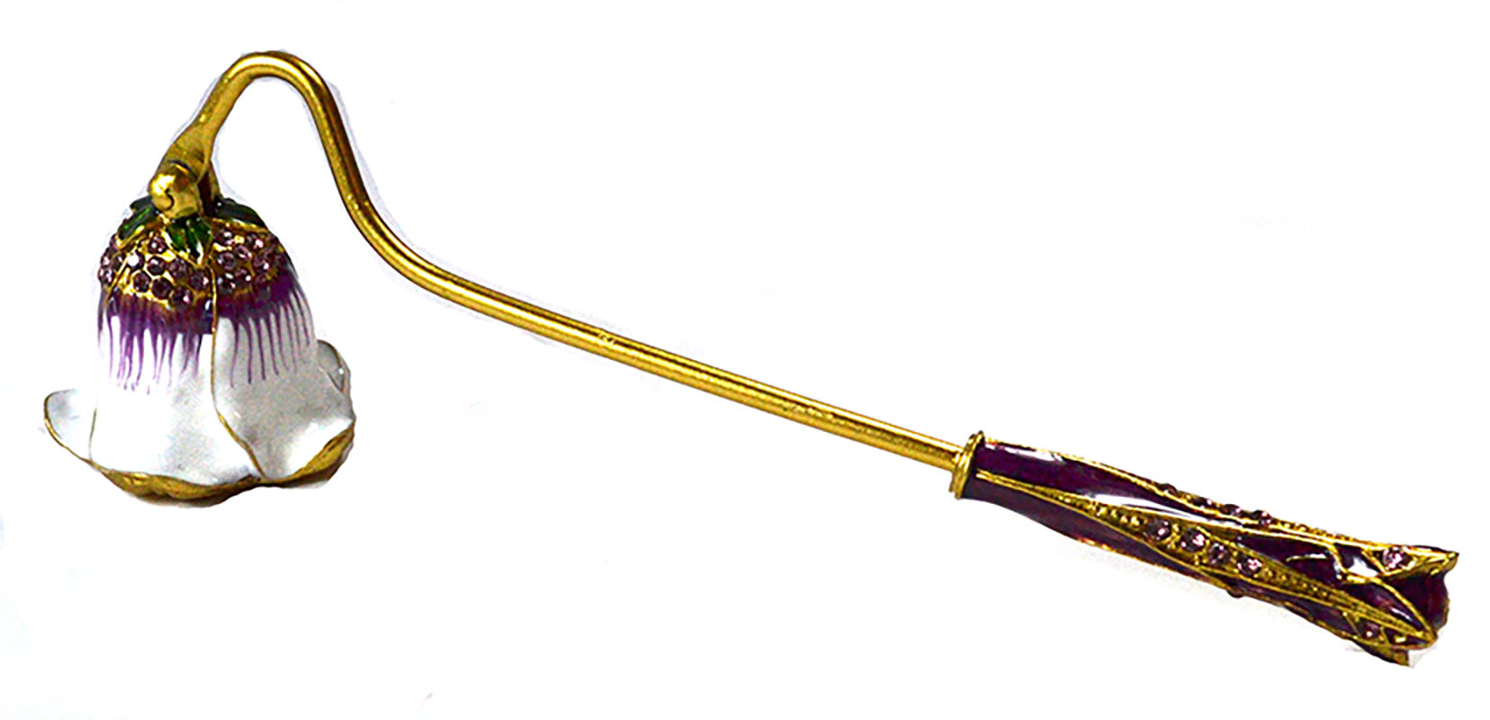 7 1/2" Fancy Flower candle snuffer (image for) 7 1/2" Fancy Flower candle snuffer