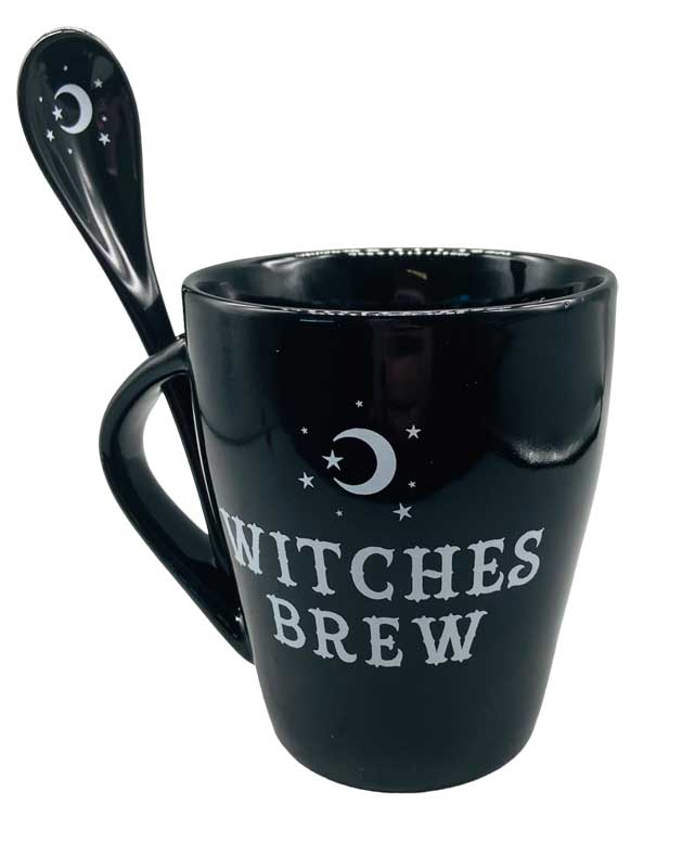 4" Witches Brew mug & Spoon set (image for) 4" Witches Brew mug & Spoon set