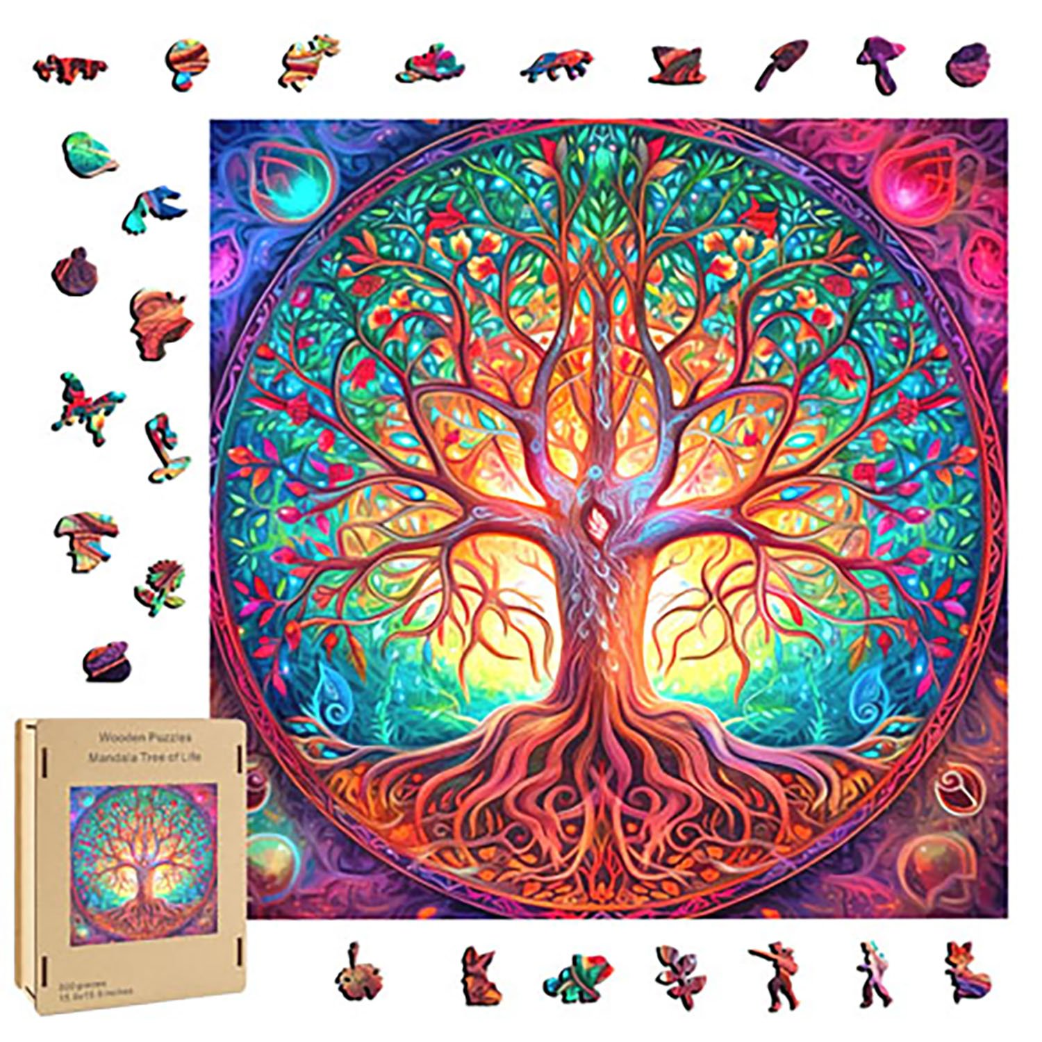 Tree of Life wood puzzle (image for) Tree of Life wood puzzle