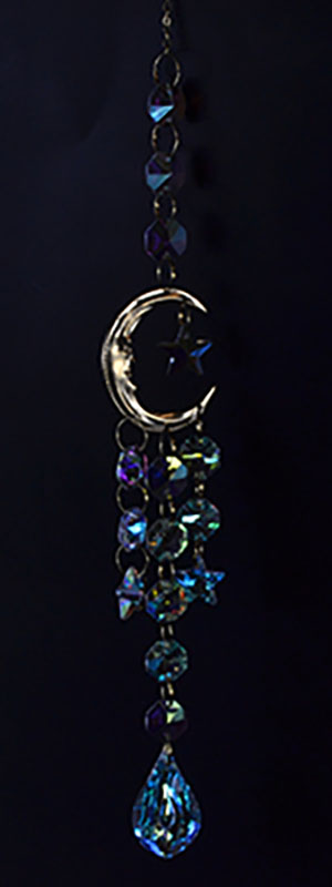 (image for) 18" Crescent Moon sun catcher