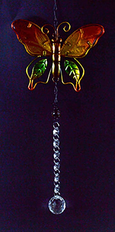 (image for) 6" x 15" Butterfly sun catcher