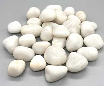 1 lb Agate, Whitw tumbled stones (image for) 1 lb Agate, Whitw tumbled stones