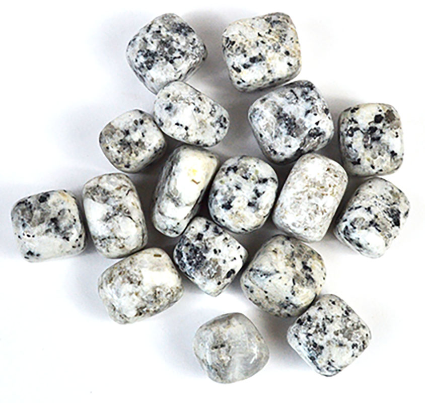 (image for) 1 lb Jasper, Dalmation tumbled stones