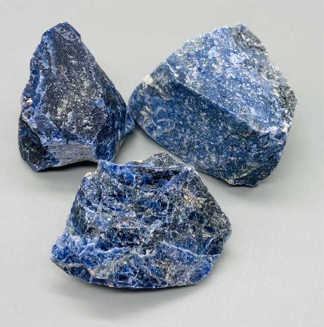3 lb Sodolite untumbled stones (image for) 3 lb Sodolite untumbled stones