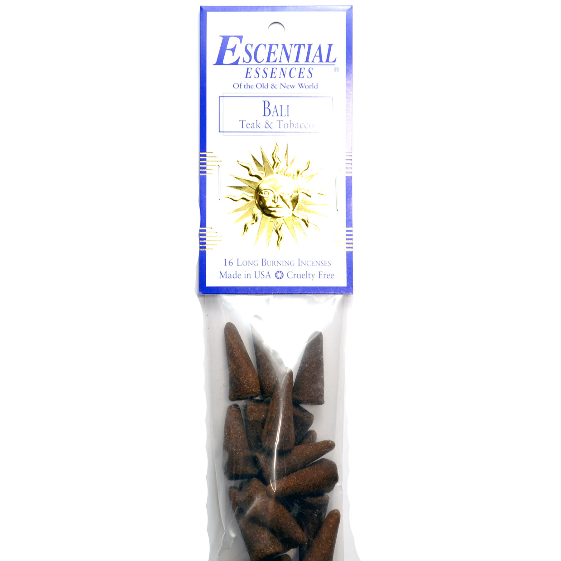 (image for) 16/pk Bali escential essences incense cones