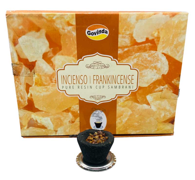 (set of 12) Frankincense charcoal dhoop cup (image for) (set of 12) Frankincense charcoal dhoop cup