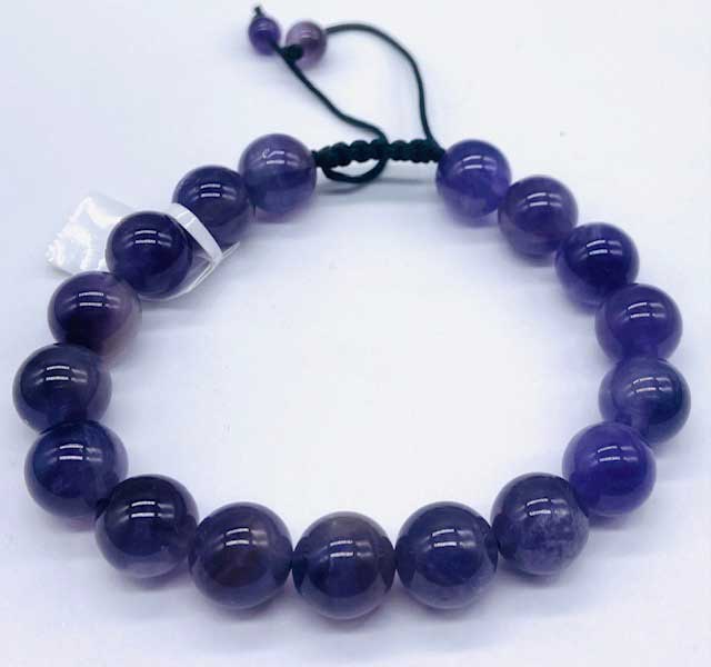 10mm Amethyst bracelet (image for) 10mm Amethyst bracelet