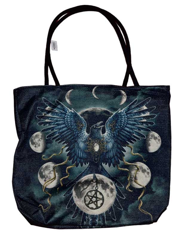 17" x 17" Sinister Crow tote bag (image for) 17" x 17" Sinister Crow tote bag