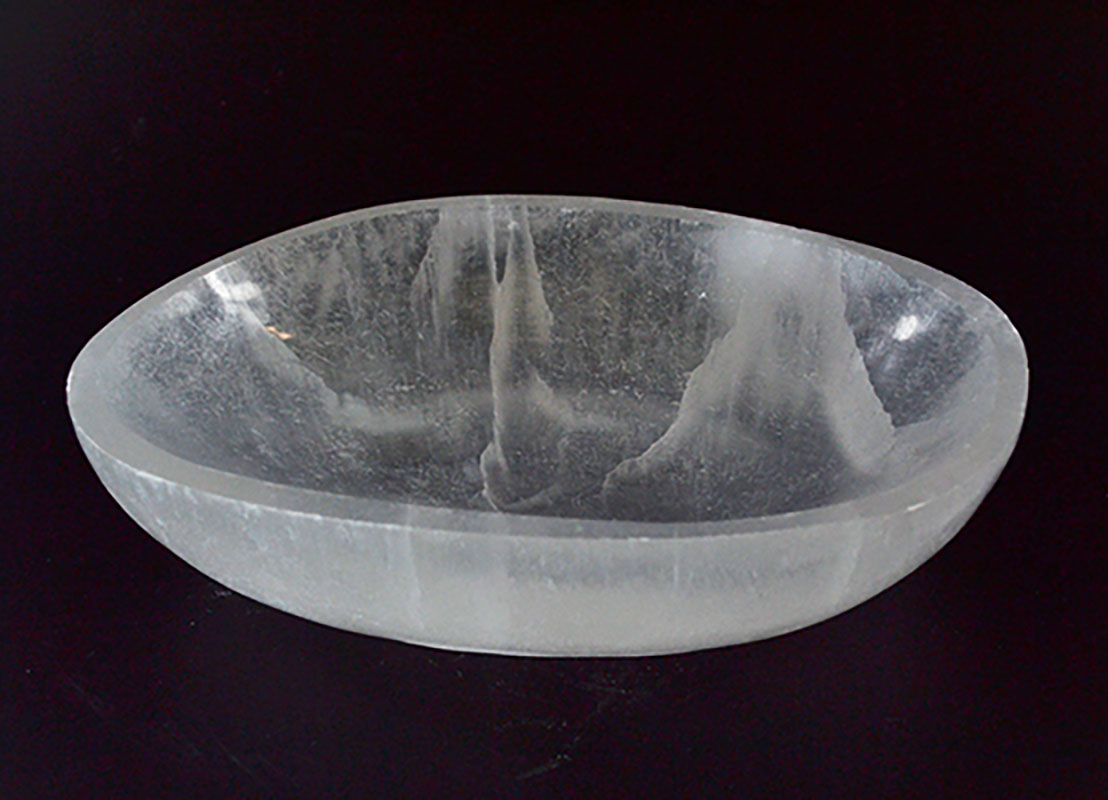 (image for) 7-8" Selenite altar bowl