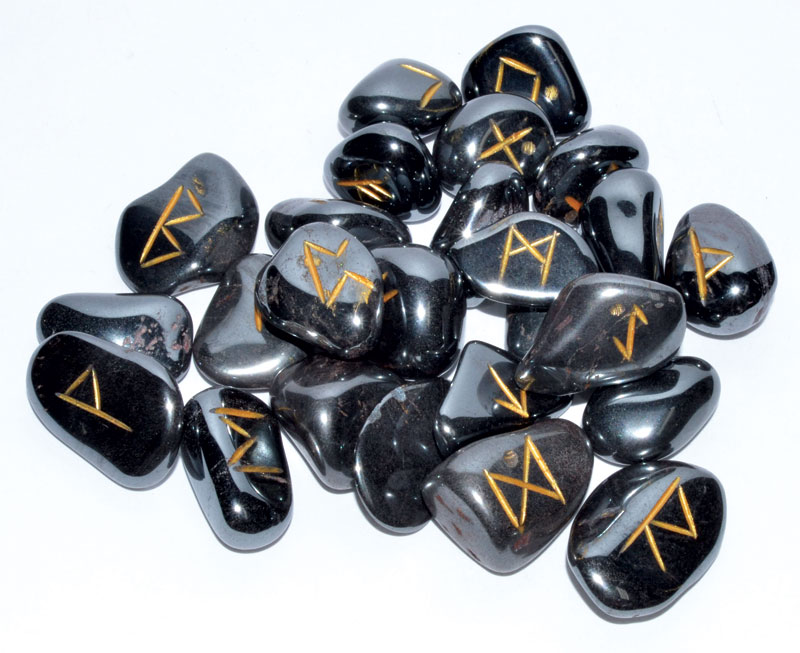 Hematite rune set (image for) Hematite rune set