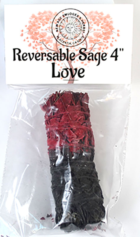 4" Love reversable smudge stick (image for) 4" Love reversable smudge stick