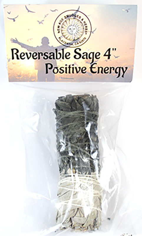 4" Positive Energy reversable smudge stick (image for) 4" Positive Energy reversable smudge stick