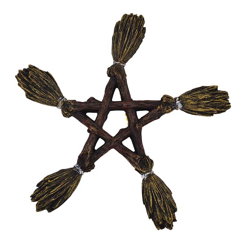 6 3/4" Broom Pentagram (image for) 6 3/4" Broom Pentagram